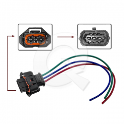 CONECTOR SENSOR CIGUEÑAL,GM,M.BENZ,FORD,BYD,CHERY