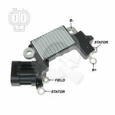 REGULADOR 12V, OPEL, CORSA, VECTRA, ASTRA