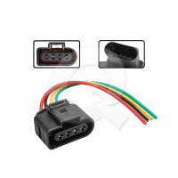 CONECTOR SENSOR MAP, BOBINA, VOLSKWAGEN, AUDI, 4P