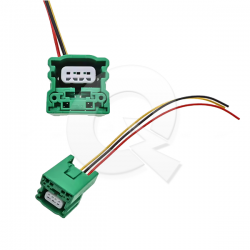 CONECTOR SENSOR EJE LEVA, CIGUEÑAL, NISSAN, 3P