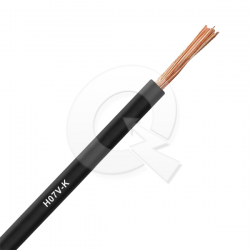CABLE ELECTRICO, 1x2.5mm, (14 AWG), NEGRO