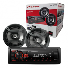 KIT RADIO PIONNER BLUETOOH , PARLANTE 6.5' S236BT