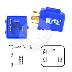 RELAY UNIVERSAL 12V 4T, LUCES, BOCINA,AUTOS JAPONE