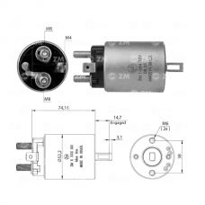 SOLENOIDE 12V, DAEWOO, ISUZU, NISSAN, OPEL, TCM